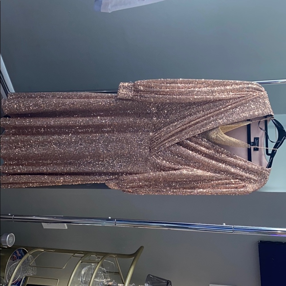 Tahari Sparkly Sequin Dress